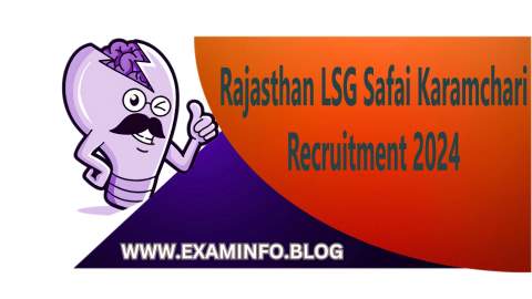 Rajasthan LSG Safai Karamchari Recruitment 2024 Apply Online for 24797 Post