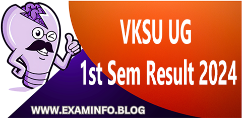 Veer Kunwar Singh University UG 1st Sem Result 2024